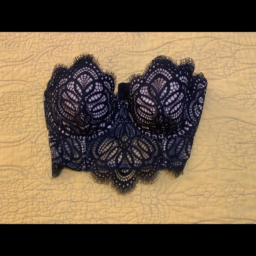 Victoria’s Secret longline corset bra top